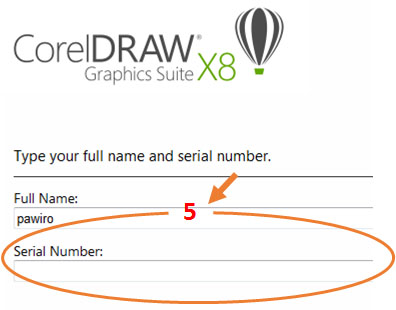 fix for corel draw serial number problem